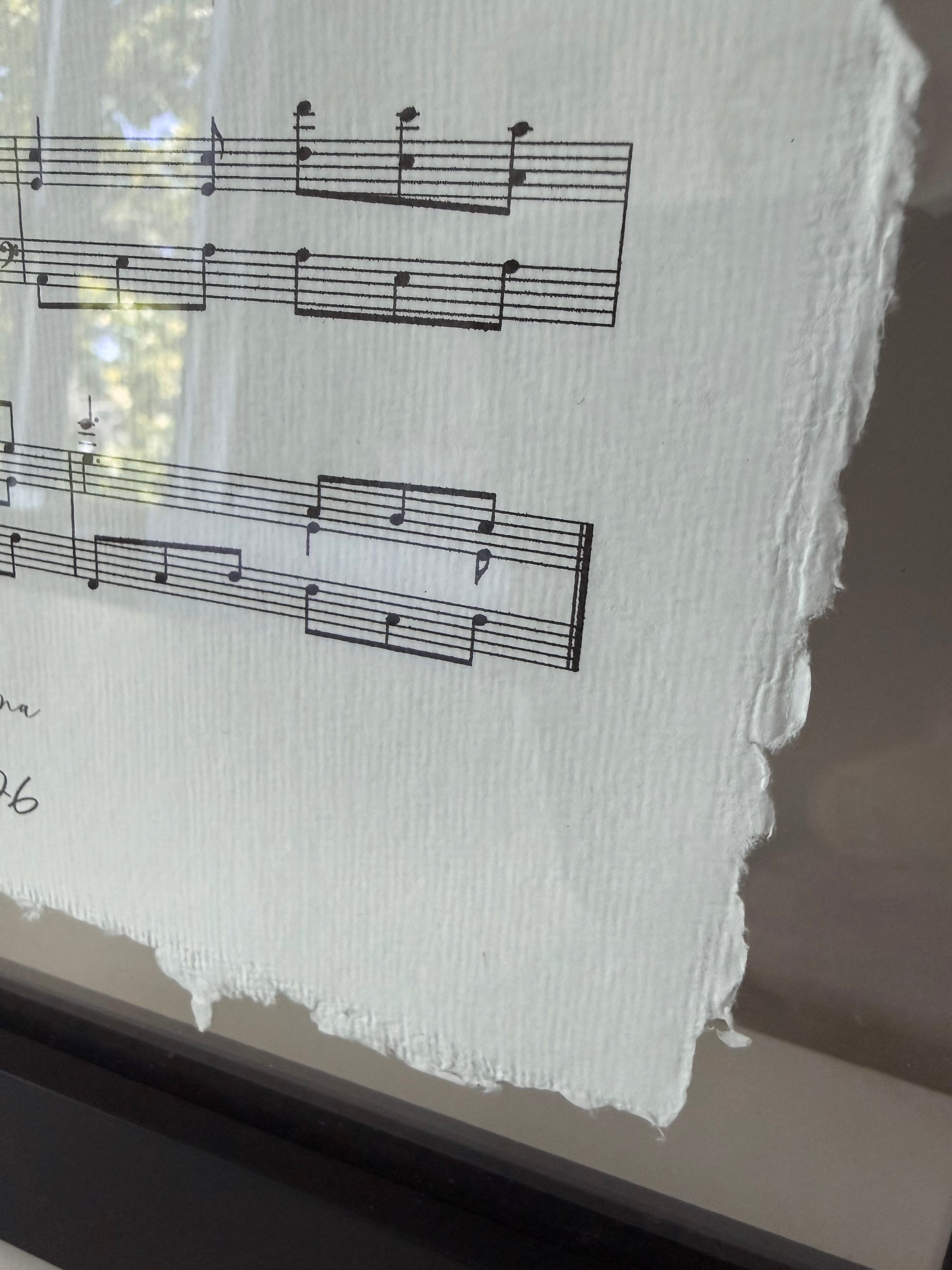 Soneveil | Anniversary Sheet Music Gift