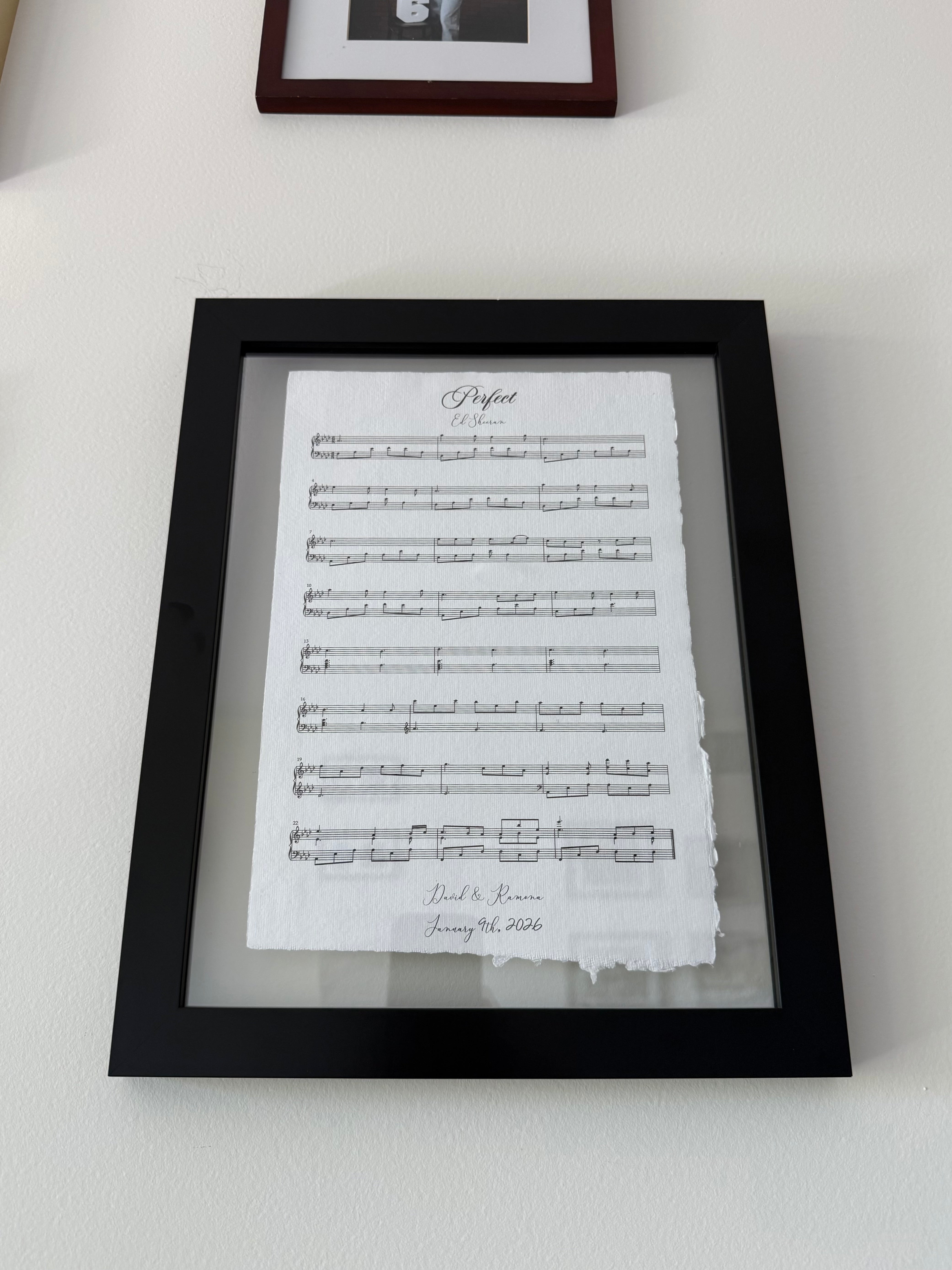 Soneveil | Anniversary Sheet Music Gift