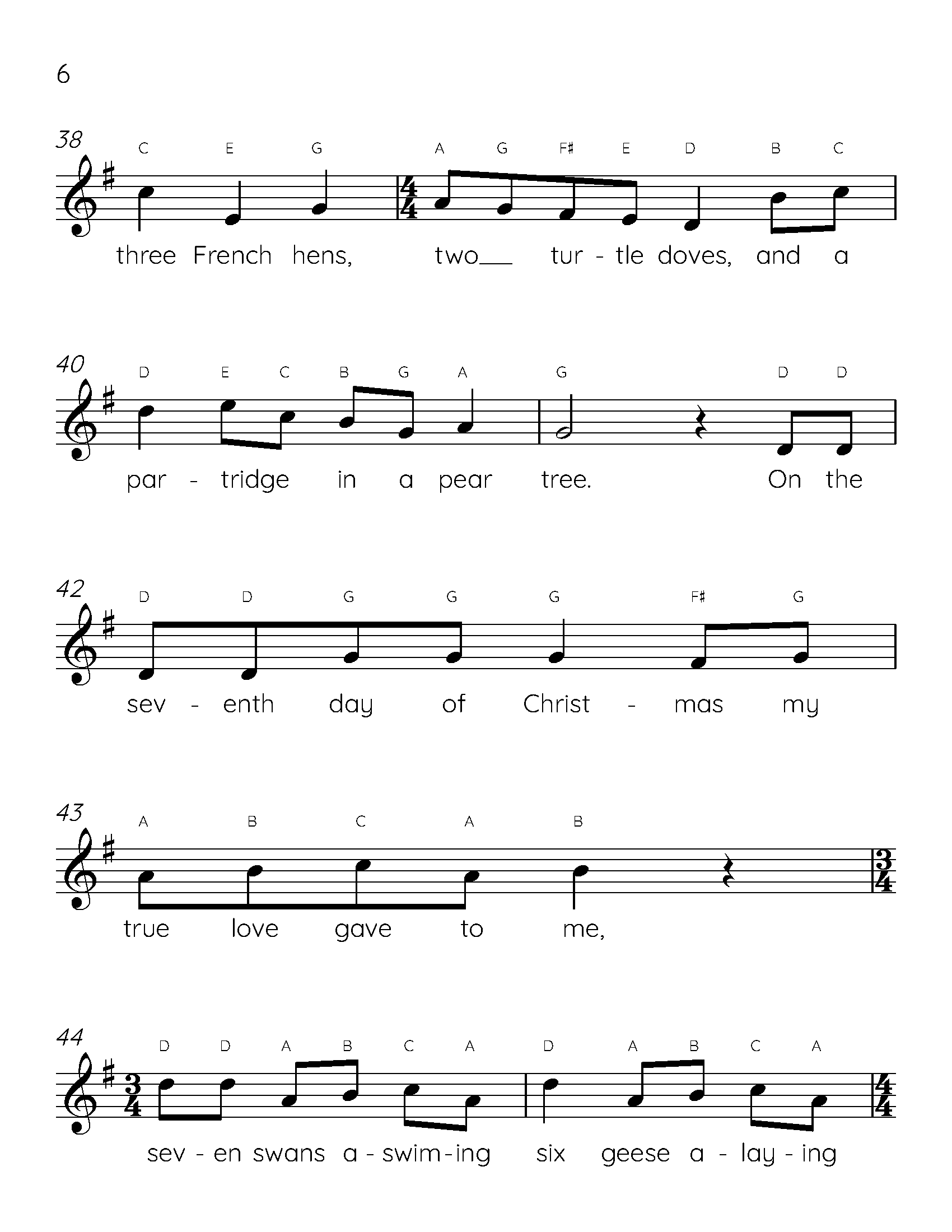 12-days-of-christmas-easy-piano-sheet-music for Free Printable 12 Days Of Christmas Sheet Music 12 Days of Christmas Easy Piano Sheet Music for Free Printable 12 Days Of Christmas Sheet Music