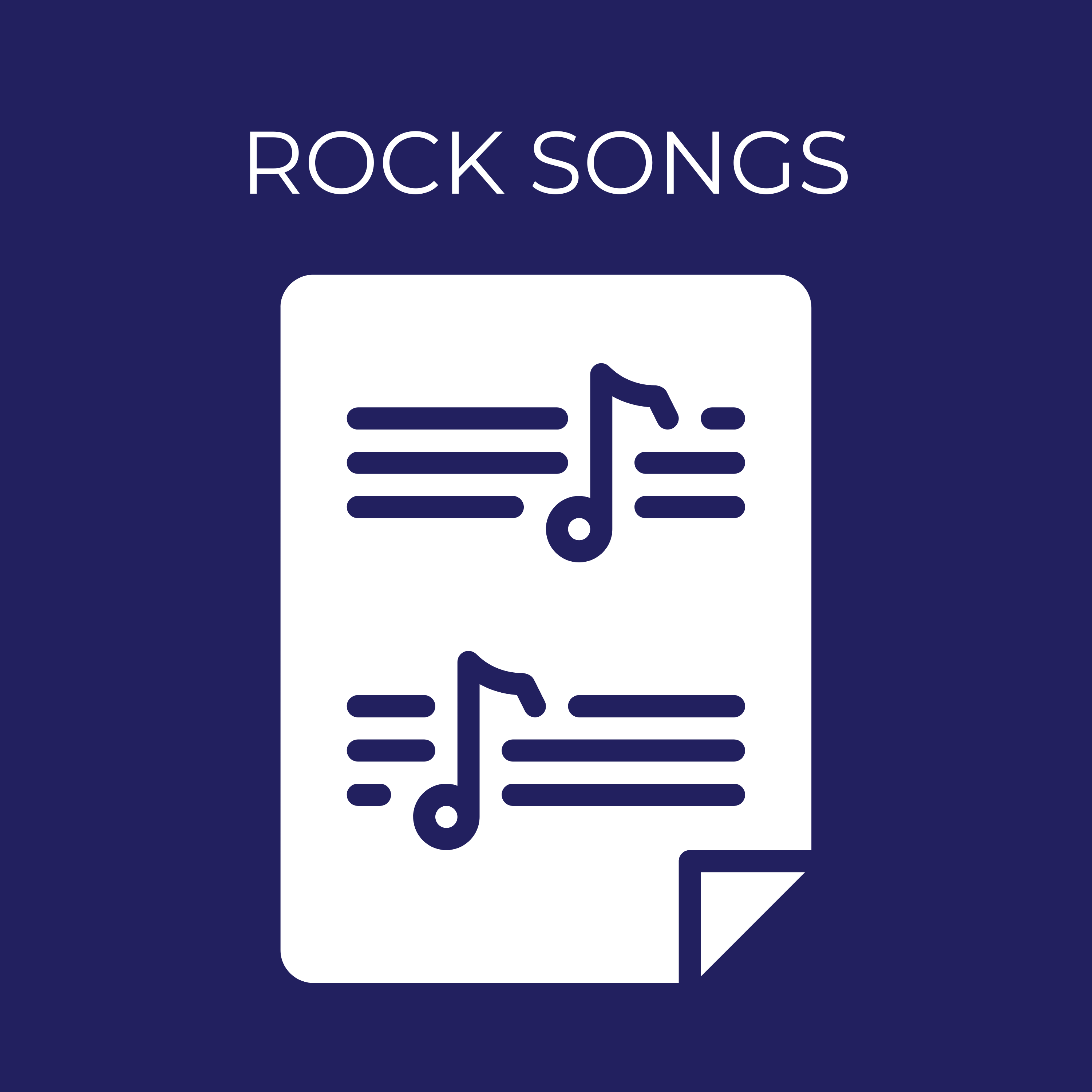 Rock Piano Sheet Music Bundle