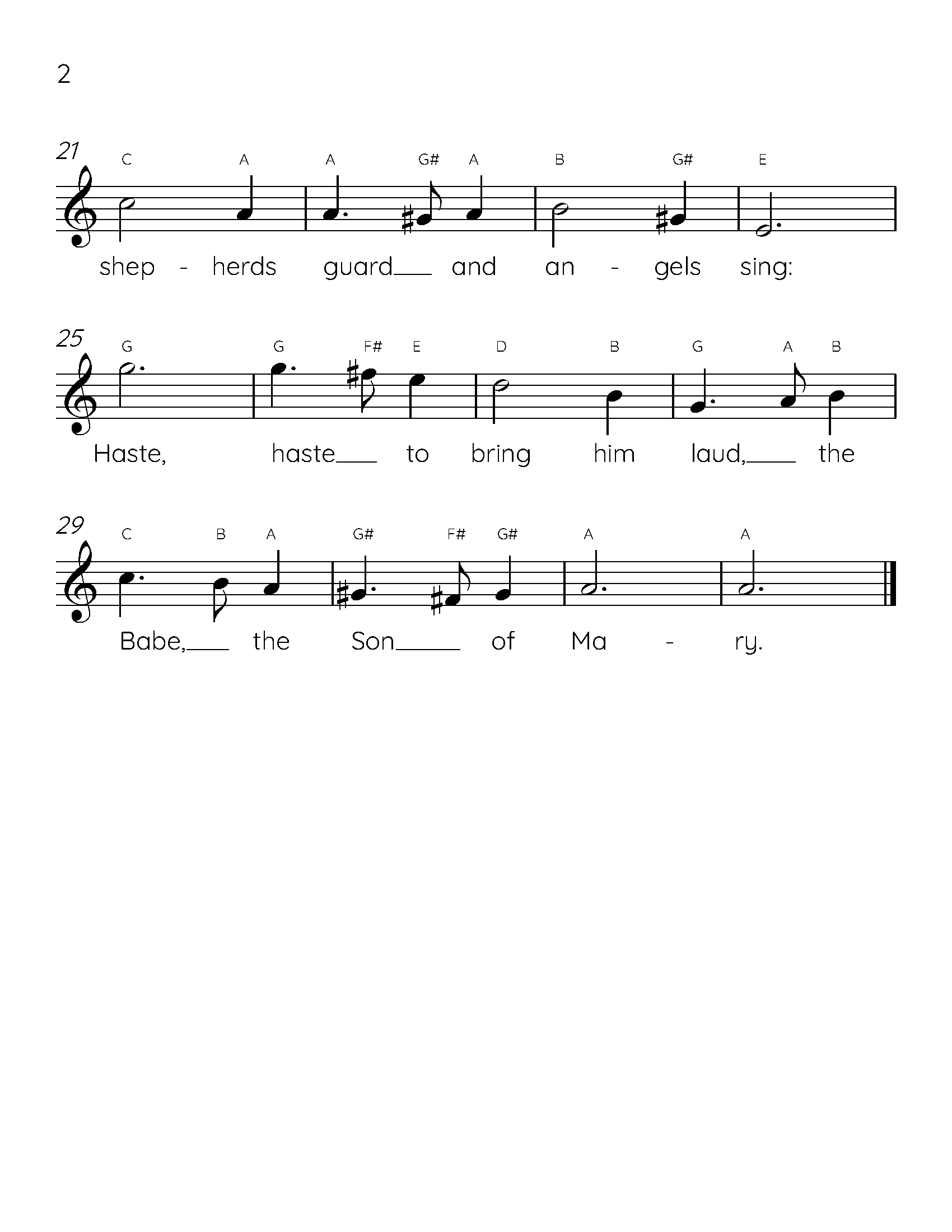 What Child Is This Easy Piano Sheet Music